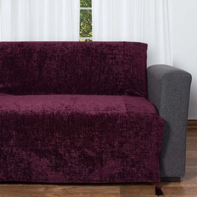 Ριχτάρια Καναπέ (Σετ 3τμχ) Silk Fashion 1307 Μελιτζανί