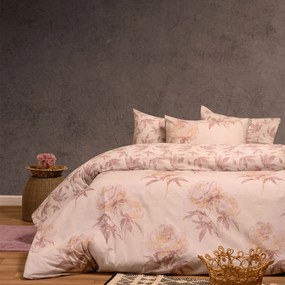 Σεντόνια Μονά (Σετ) Melinen Calvert Rose Ροζ Με Λάστιχο 100x200+32