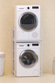 Ντουλάπι Πλυντηρίου Λευκό CLEZUDE 70x60x116