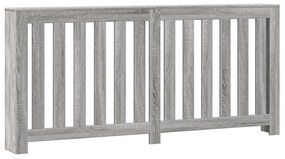 Κάλυμμα Καλοριφέρ Γκρι Sonoma 175x20x82 εκ Επεξεργασμένο Ξύλο 852758