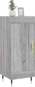 vidaXL Ντουλάπι Γκρι Sonoma 34,5x34x90 εκ. από Επεξεργασμένο Ξύλο