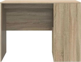 vidaXL Γραφείο με ράφι Δρύς Sonoma 102 x 50 x 75 εκ Επεξεργασμένο ξύλο