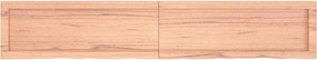 vidaXL Πάγκος Μπάνιου Αν. Καφέ 160x30x(2-4) εκ. Επεξεργ. Μασίφ Ξύλο