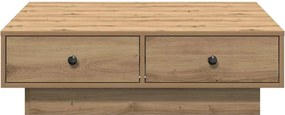 vidaXL Τραπεζάκι σαλονιού Artisan Oak 90 x 90 x 28 cm