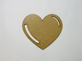 Intra απο ξύλο plywood 3mm-4mm πάχος - Ξύλινη κοπή καρδιάς Δίασταση 30x30 cm Intraeaxys-eo4q6n97