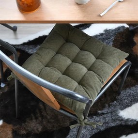 Μαξιλάρι Καρέκλας (38x38+5) S-F Dandy Kaki CUD567006GAL