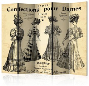 Διαχωριστικό με 5 τμήματα - Confections pour Dames II [Room Dividers] 225x172