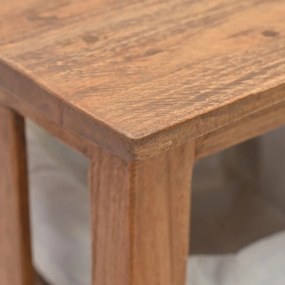 Τραπέζι Κονσόλα 69 x 28 x 70 εκ. από Μασίφ Ανακυκλωμένο Ξύλο - Καφέ