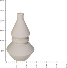 Βάζο ArteLibre Μπεζ Δολομίτης 14.3x14.3x23.8cm