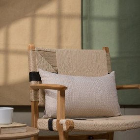 Μαξιλάρι Διακοσμητικό (Με Γέμιση) Belluno 01 Ecru Teoran 30X50 Cotton-Polyester