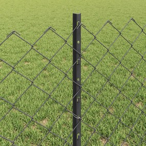 vidaXL Συρματόπλεγμα Περίφραξης με Πάσσαλο 25 x 0,6 m