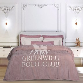 GREENWICH POLO CLUB ΚΟΥΒΕΡΤΑ FLEECE 220X240 ΥΠΕΡΔΙΠΛH 3491 NUDE