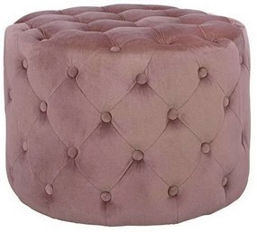 Σκαμπό Kassie Chesterfield HM8406.02 Μήλο Φ60x43cm Fabric