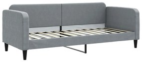 vidaXL Καναπές Κρεβάτι Ανοιχτό Γκρι 80 x 200 εκ. Υφασμάτινος