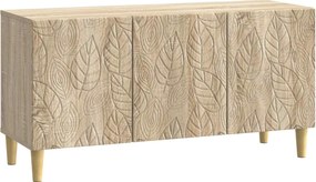 vidaXL Ντουλάπι TV 99 x 34,5 x 50 εκ. Sonoma Δρυς Επεξεργασμένο Ξύλο