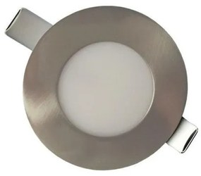 Σποτ φωτιστικό χωνευτό LED SLIM λευκό σατινέ Φ85 Ferrara-145-68604-Σατινέ Λευκό 145-68604