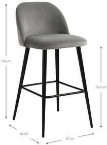 Σκαμπό μπαρ Zoline