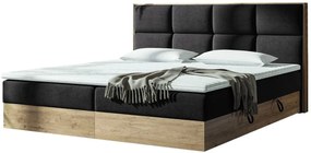 Επενδυμένο κρεβάτι Euphoria-Anthraki-180 x 200