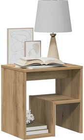 vidaXL Κομοδίνα 2 τεμ. Τεχνίτης Δρυς 40x30x40 εκ. από Επεξεργ. Ξύλο