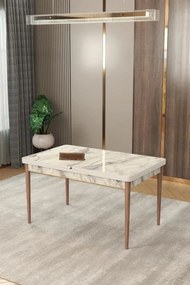 Stewehome Σετ Τραπεζαρίας 6 Ατόμων Επεκτεινόμενο Γκρι 80x130x78 cm