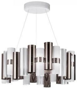 Κρεμαστό Φωτιστικό Οροφής LED 80W Dimmable Φ80cm La Lollo Large Slamp-LALSL00PWT01T00NMTEU-Ανθρακί LALSL00PWT01T00NMTEU