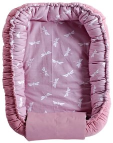 Βρεφική Φωλιά Ύπνου Nest 231 Old Rose Kentia 55x100cm 100% Βαμβάκι
