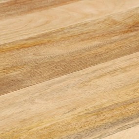 vidaXL Τραπεζαρία Στρογγυλή 110 x 76 εκ. από Μασίφ Ξύλο Μάνγκο