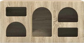 vidaXL Ντουλάπι TV Δρύς Sonoma 80 x 35 x 40 εκ Επεξεργασμένο ξύλο