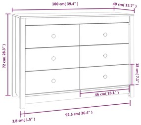 ΒΟΗΘΗΤΙΚΟ ΝΤΟΥΛΑΠΙ ΓΚΡΙ 100X40X72 ΕΚ. ΑΠΟ ΜΑΣΙΦ ΞΥΛΟ ΠΕΥΚΟΥ 821766