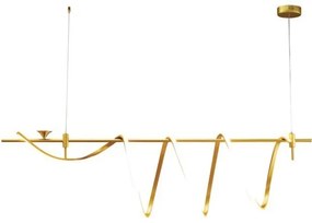 Κρεμαστό Φωτιστικό Οροφής Led Dimming Χρυσό 144-16005 Eurolamp-144-16005-Χρυσό 144-16005