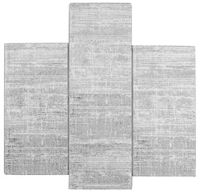 Χαλιά Κρεβατοκάμαρας (Σετ 3τμχ) Polcarpet Monaco Moma HL 436 Grey