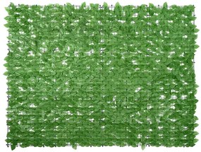 vidaXL Διαχωριστικό Βεράντας 200 x 150 εκ. με Πράσινα Φύλλα