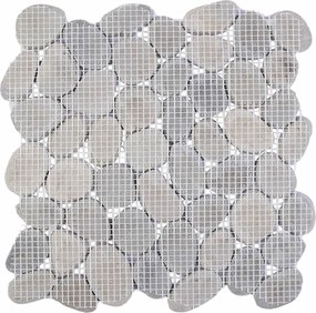 vidaXL Πέτρες Pebble Γκρι 30 x 30 cm Πέτρες Ποταμού