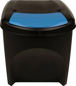 vidaXL Κάδοι Απορριμμάτων Στοιβαζόμενοι 4 τεμ. Ανθρακί 100 L
