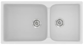 Sanitec Classic 307 White Νεροχύτης SAN.307.00.WH