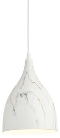 Φωτιστικό Κρεμαστο Aca KS174317MR ROXANNE Λευκό (White)