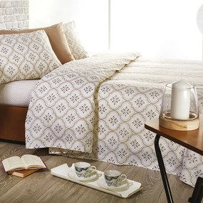 Σεντόνια Μονά (Σετ) Whitegg R007/1 Εκρού ΧΩΡΙΣ ΛΑΣΤΙΧΟ 175x270