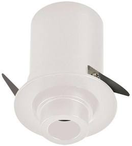 Σποτ Χωνευτό VK/04265/W/W Φ5,2x7cm Led 155Lm 3W 3000K White VKLed Round