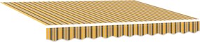 vidaXL Ηλεκτρικό Αναδιπλούμενο Σκίαστρο 3,5 x 2,5 μ