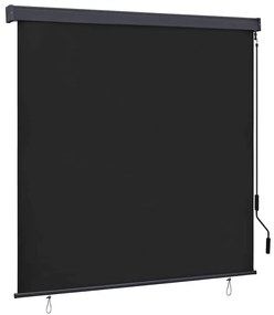 vidaXL Ρόλερ Ανθρακί 180 x 250 cm Ύφασμα και Αλουμίνιο
