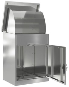 vidaXL Θυρίδα Πακέτων Μαύρο 44 x 35 x 59 εκατοστά