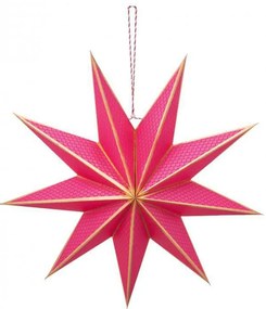 ΧΡΙΣΤΟΥΓΕΝΝΙΑΤΙΚΟ ΣΤΟΛΙΔΙ 60cm PIP STUDIO - STAR PAPER PINK