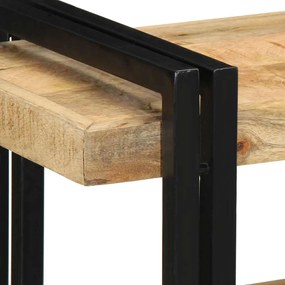 Ράφι τοίχου 70x33x35 cm Στερεό ακατέργαστο ξύλο Mango - Καφέ