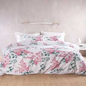 Σεντόνια Eve (Σετ 4τμχ) Pink Ρυθμός Υπέρδιπλo 230x270cm 100% Βαμβάκι