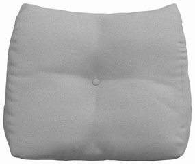 vidaXL Μαξιλάρι Πλάτης Σκίουρος Γκρί 60 x 24 x 50 εκ ύφασμα