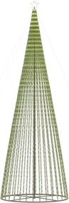 vidaXL Χριστουγεννιάτικο δέντρο LED 1544 LED πολύχρωμο 500 εκ.