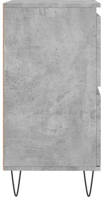 vidaXL Ντουλάπι Γκρι Σκυροδέματος 60x35x70 εκ. Επεξεργασμένο Ξύλο