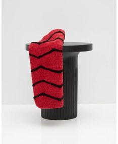 Micro Αντιολισθητικό Χαλάκι Μπάνιου Zig Zag 40x60cm Κόκκινο