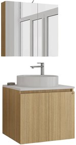 Σετ μπάνιου Drop Verona 60 II-Fusiko Anoikto