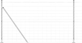 vidaXL Στύλος Περιφράξεων Γαλβανισμένο 50 x 1,4 μ Ατσάλι